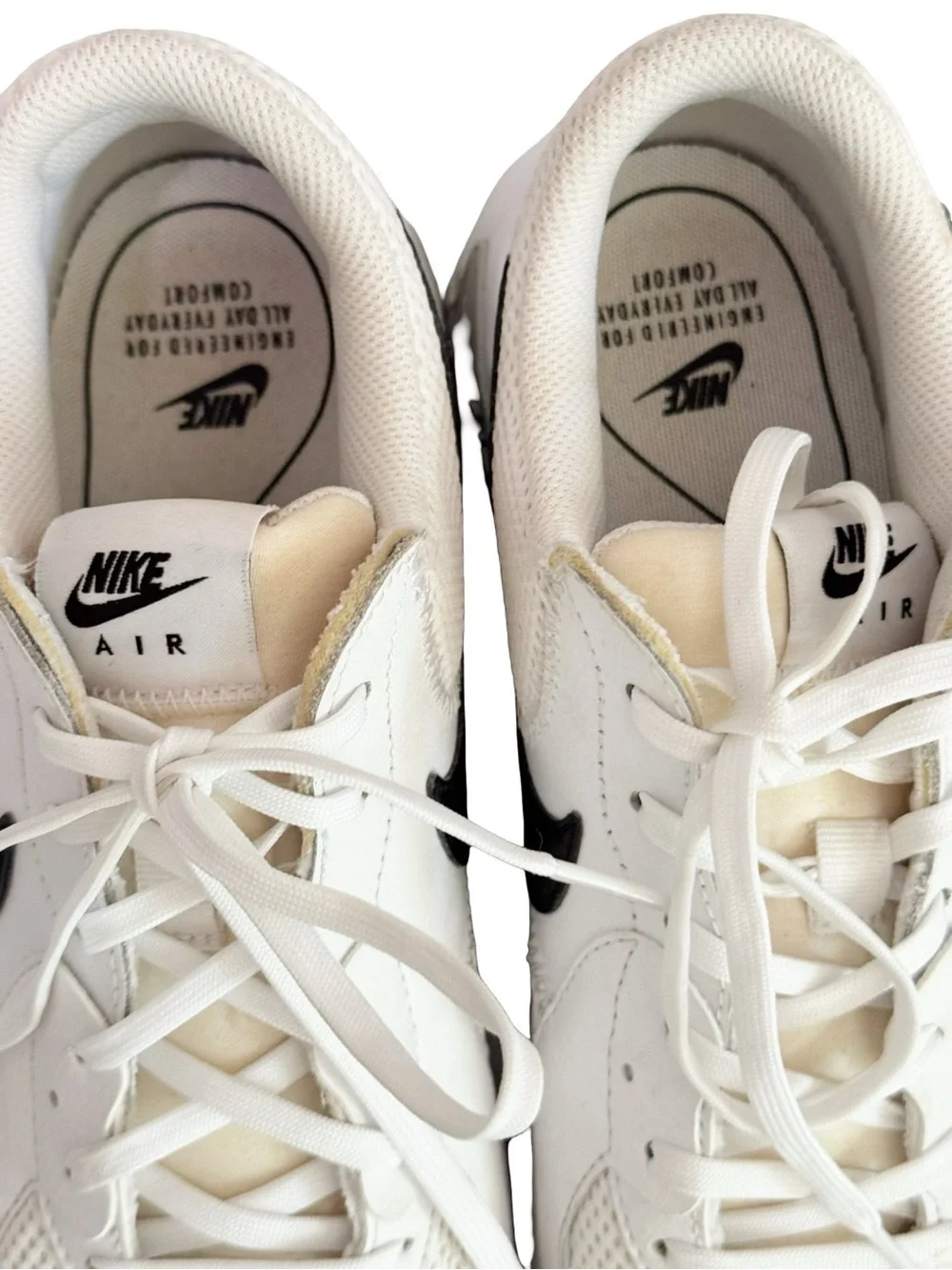 Nike Air Max Excee Sneaker White Black 8.5